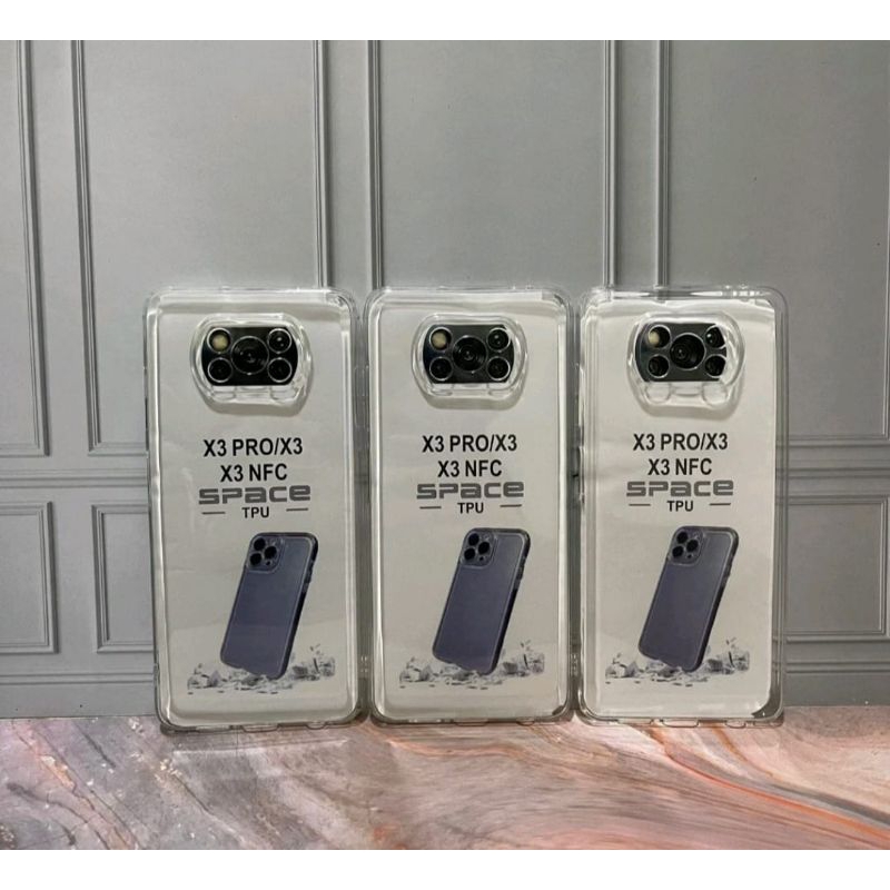 SOFTCASE silikon CLEAR CASE BENING REDME XIAOMI POCO X3 PRO/POCO X3 POCO X3 NFC silikon transparan s