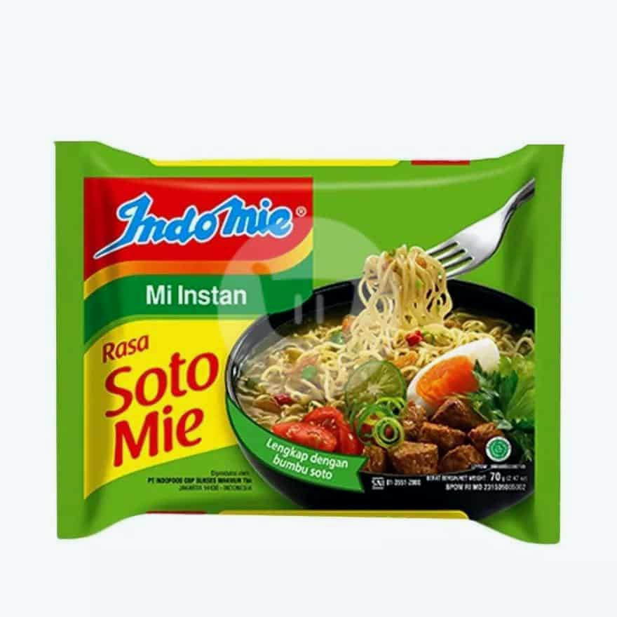 

Mie Instan Indomie rasa soto mie