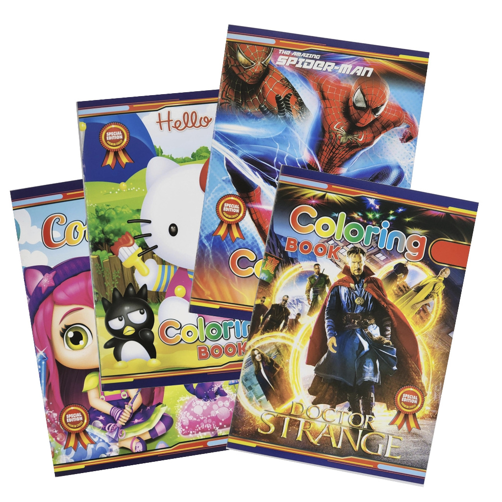 

Coloring Book IF Boxy 4 Series