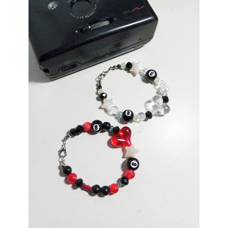 BILLIARD BALL BRACELET  | GELANG MANIK | LOVE BEADS BRACELET | QLAO.BEADS