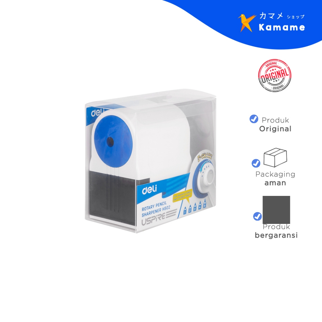 

Deli Rotary Pencil Sharpener EH502 - Kamame