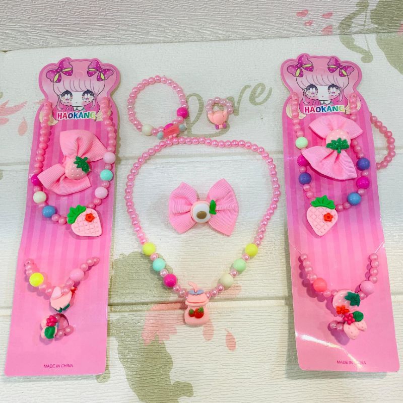 Kalung mutiara/kalung anak/kalung viral