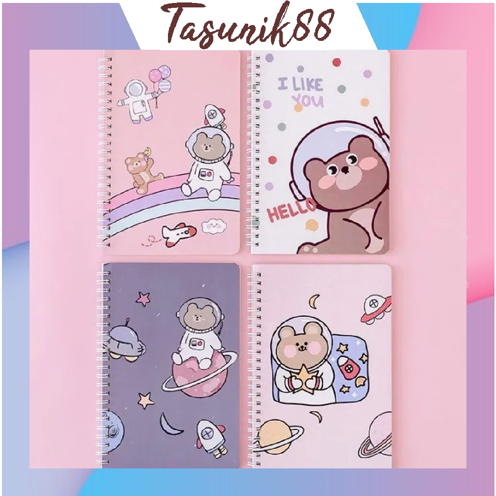 

⭐TasUnik88⭐ Buku Tulis Catatan Notebook Ring A5 / Notebook Journal / Buku Tulis A5 Notebook Aesthetic / Buku Agenda S105