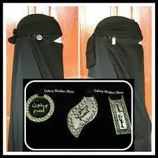 Cadar bandana import saudi bedoon essm original - cadar bandul/cadar mata/cadar impor