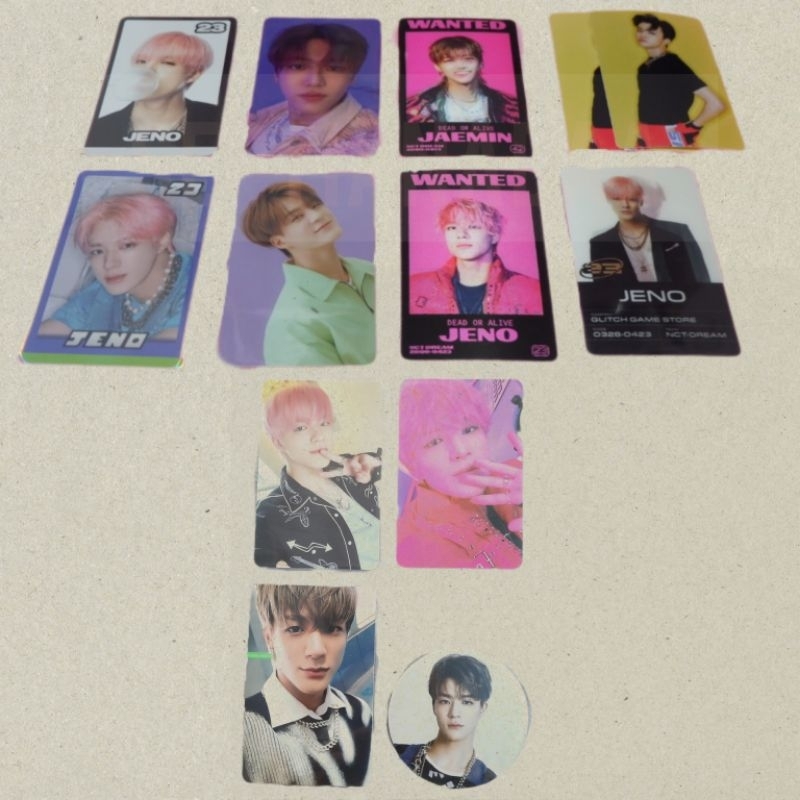 Photocard pc jeno jaemin smcu nct dream