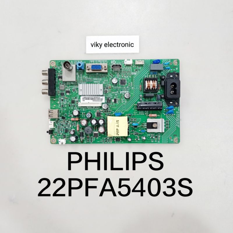 PHILIPS 22PFA5403S mainboard mb mobo modul mesin tv PHILIPS 22PFA5403S