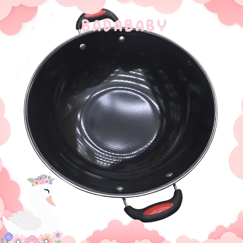 KUALI HITAM UKURAN 34CM KUALI HITAM TERMURAH SEPALEMBANG