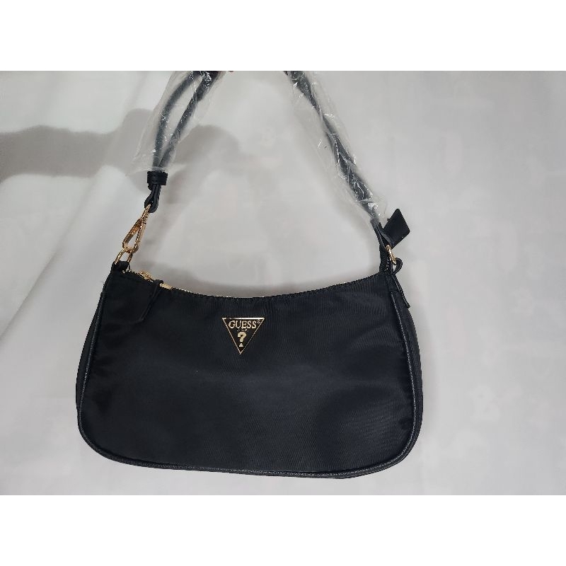 GUESS Shoulder Bag Nylon BLACK