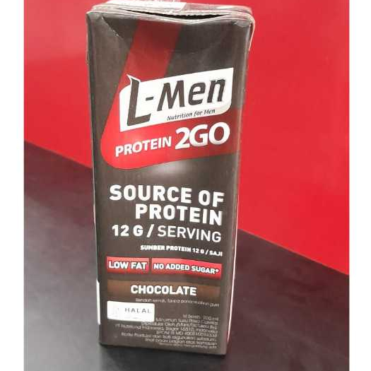 LMEN RTD HI PRO 2GO CHOCOLATE 200ML / SUSU UHT PROTEIN PENAMBAH MASSA OTOT