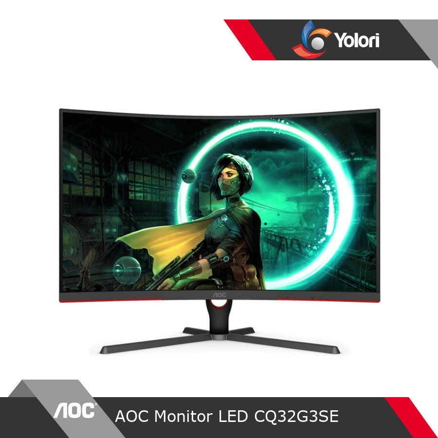 AOC Monitor LED CQ32G3SE 32 Inch Curved