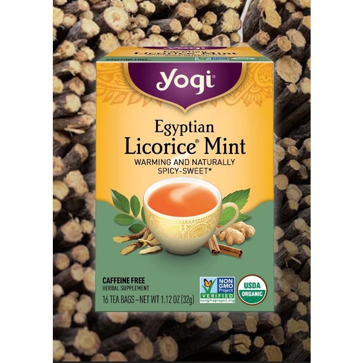 

Yogi Egyptian Licorice® Mint 16 Tea Bags WARMING AND NATURALLY SPICY-SWEET*