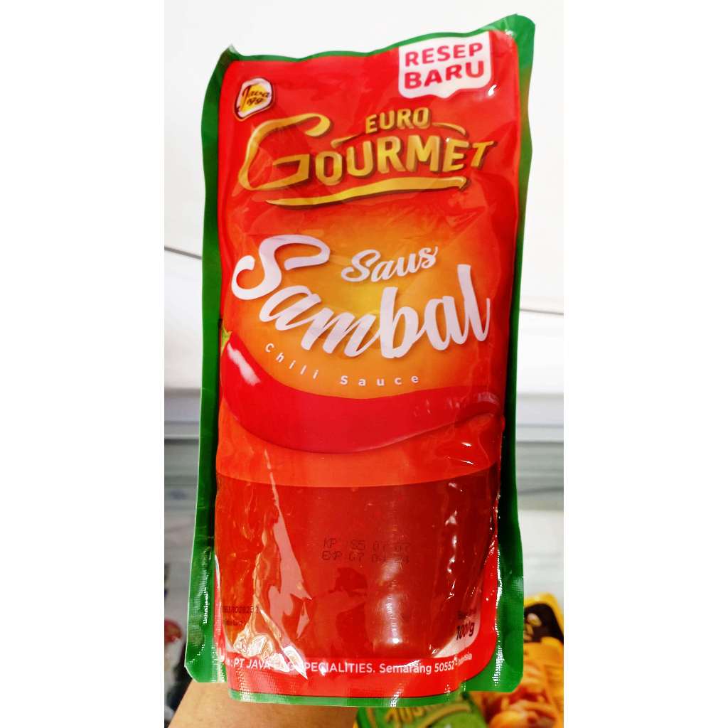 

Euro Saus Sambal 1000gr, Saus Sambal Pedas