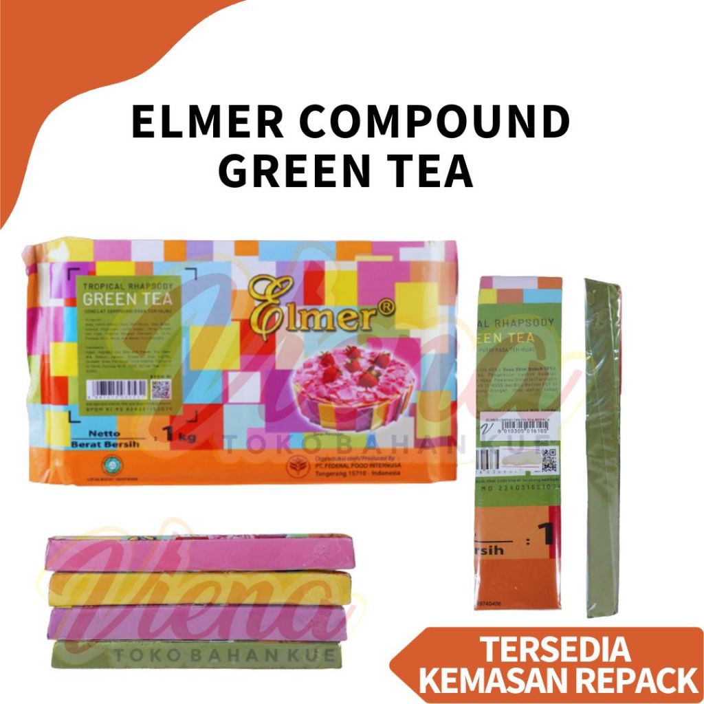 

Sekar_Shop07 Elmer Compound Tropical / Coklat Batang Repack Banana / Dark / Greentea / Strawberyy /