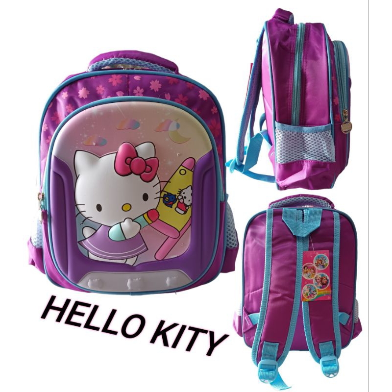 Tas Sekolah Anak TK Paud Hello Kity Led / By Alto