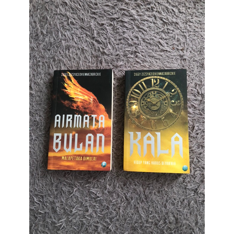 PRELOVED - Buku/Novel Air Mata Bulan & Kala - Ziggy Zezsyazeoviennazabrizkie (Bahasa Indonesia)