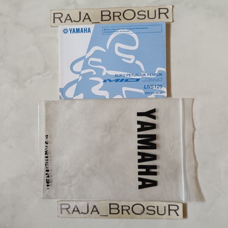 Buku petunjuk pemilik/Manual book Yamaha Mio 125 Mio125 M3 LNS 125 LNS125 2PH 2015-Sekarang