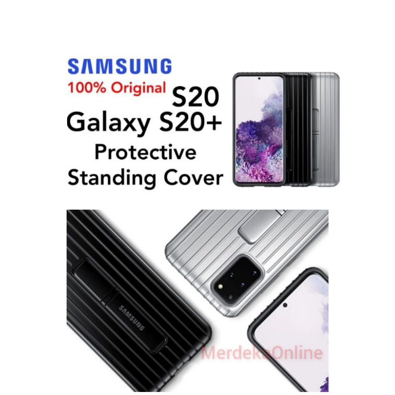 Original Samsung Galaxy S20 Plus S20 Protective Standing Cover Case Casing