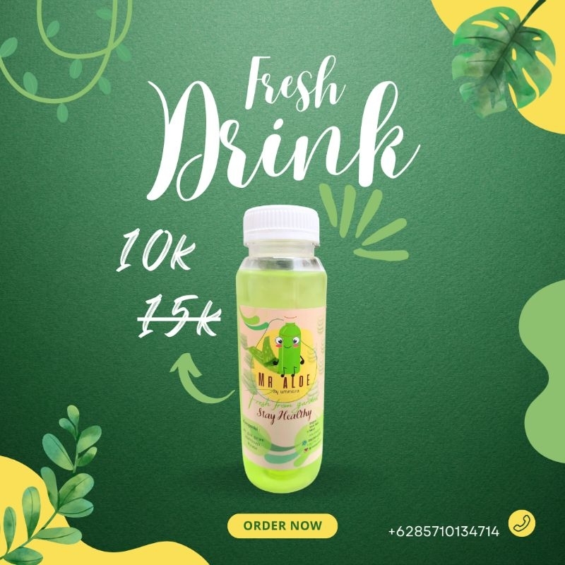 

Jus Lidah Buaya / Aloe Vera Mr Aloe 250 ml