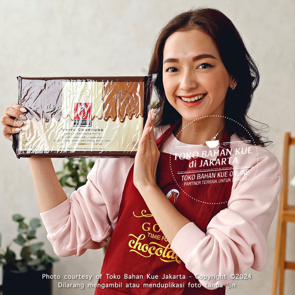 

Tulip White Compound 1kg Coklat Batang Cokelat Putih Murah Chocolate