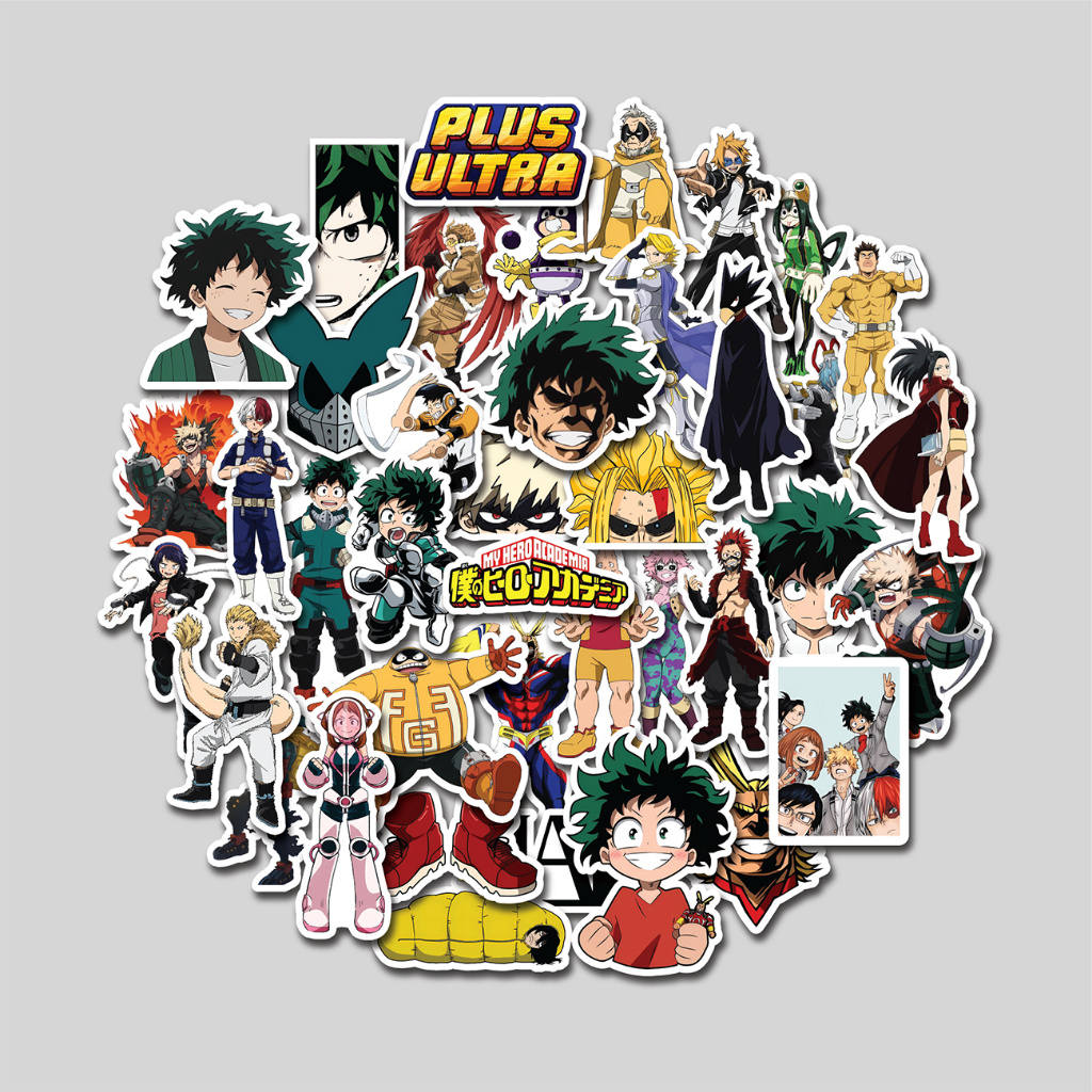 

STICKER PACK MY HERO ACADEMIA | STICKER TUMBLER | STIKER LAPTOP KOPER HELM