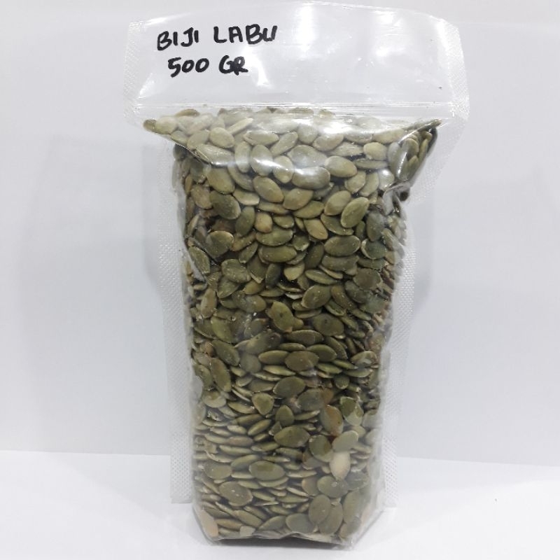 

Pumpkin Seeds Raw 500Gr Original/Biji Labu Mentah Premium Quality