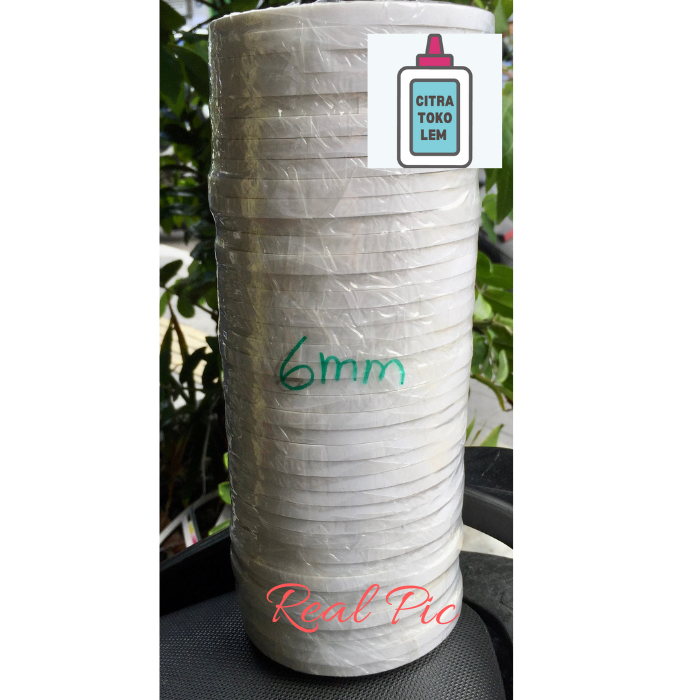 

Dobel tape lebar 6 mm merk Toyo Seky - 14 meter