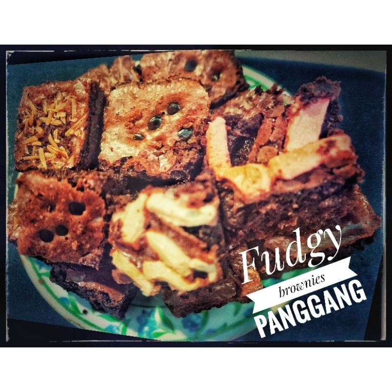 

Fudgy Brownies panggang