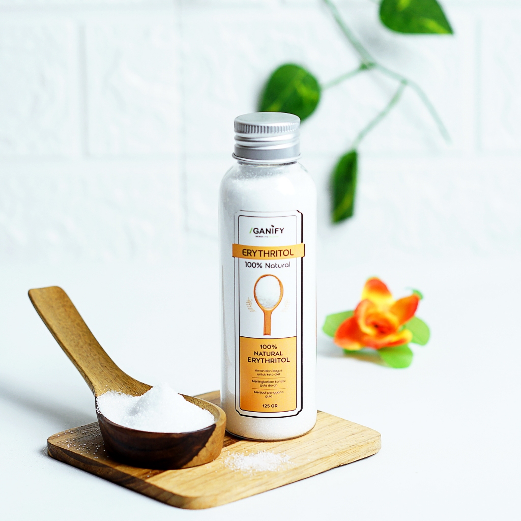 

Organify Natural Erythritol 125gr Gula Erythritol