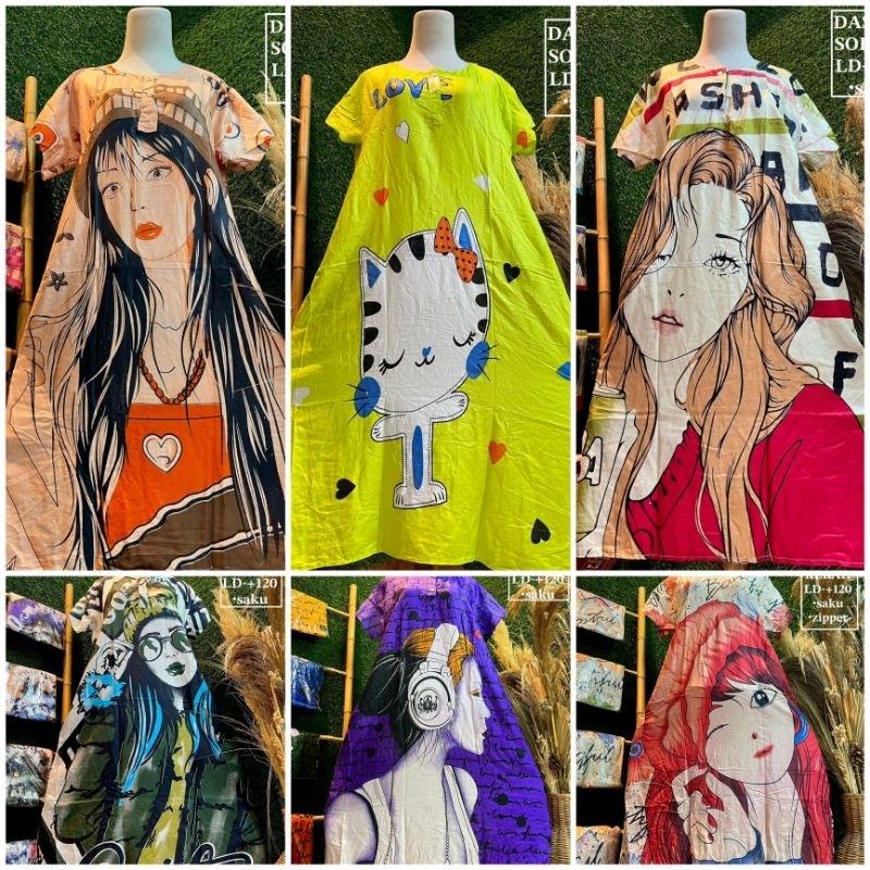 Daster sofia paket 1 lusin