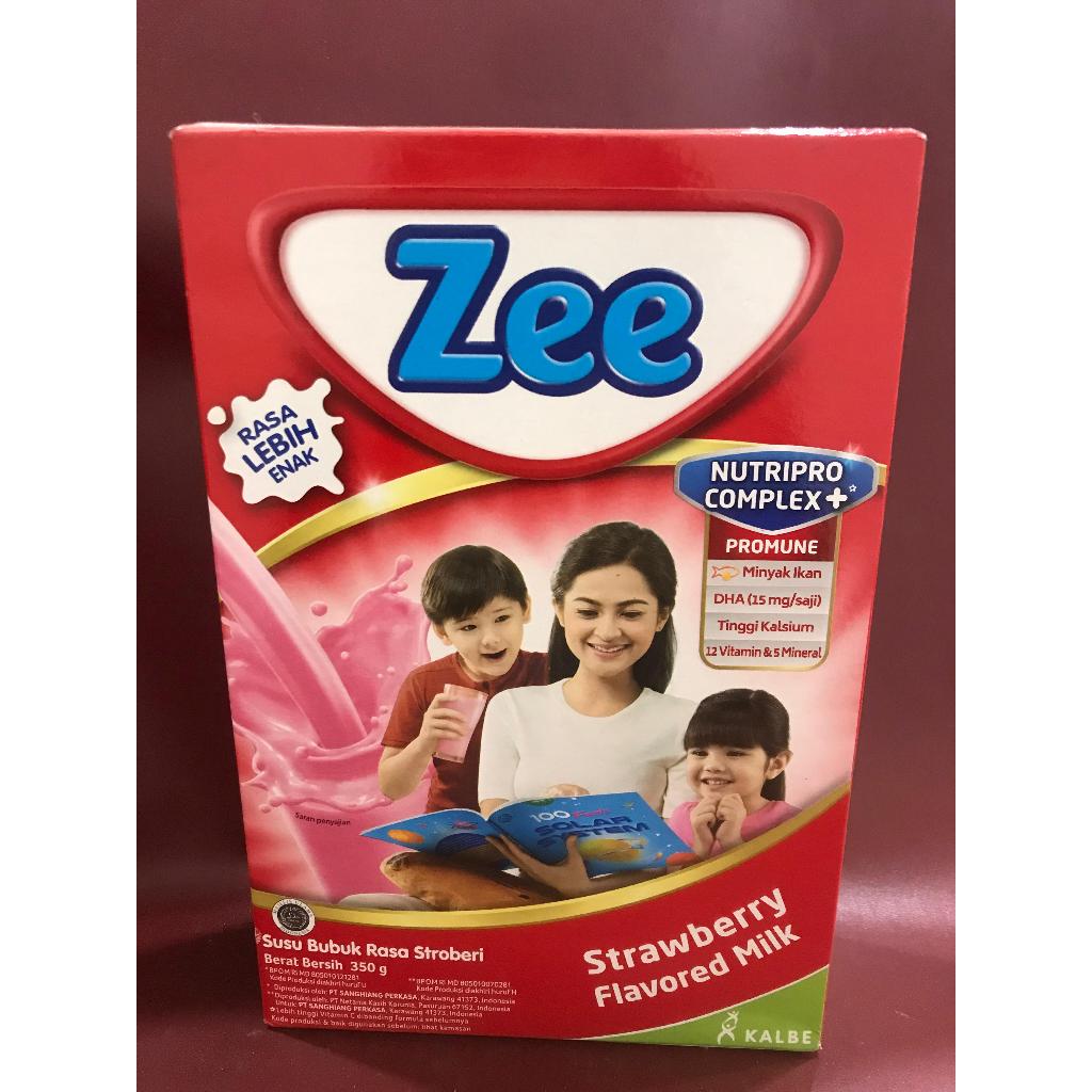 

ZEE Strawberry 350GR - Minuman Susu ZEE Rasa Strawberry