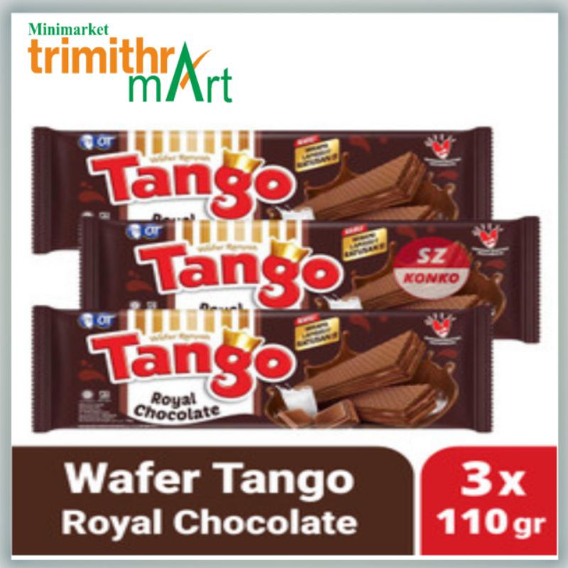 

PROMO @3 Pack WAFER TANGO 110g CHOCOLATE