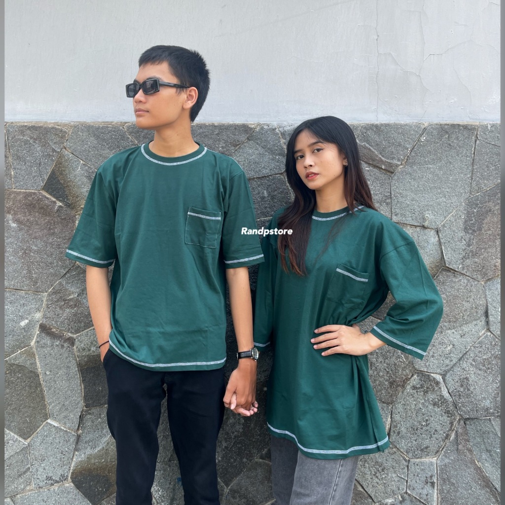Kaos Couple Baju Kembar Pasangan Cowok Cewek Trend 2025 Atasan Samaan Bestie Terbaru Pria Wanita Sep