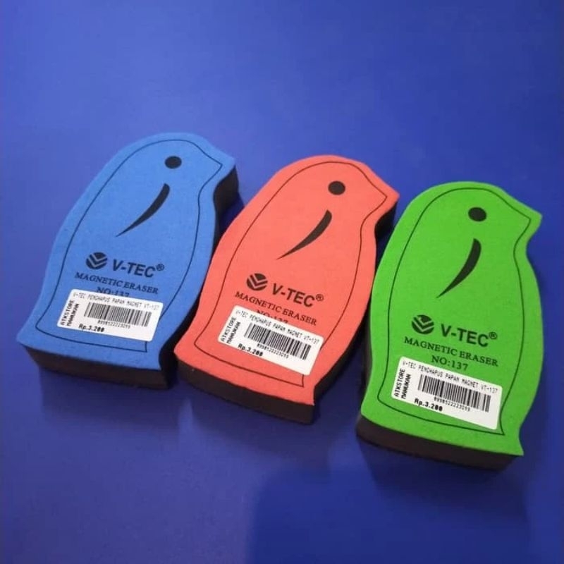 

V-Tec Penghapus Papan Tulis Whiteboard Magnet VT-136 - V-Tec Magnetic Whiteboard Eraser