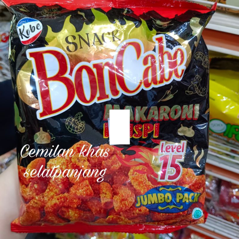 

snack boncabe makaroni krispi 3 macam level