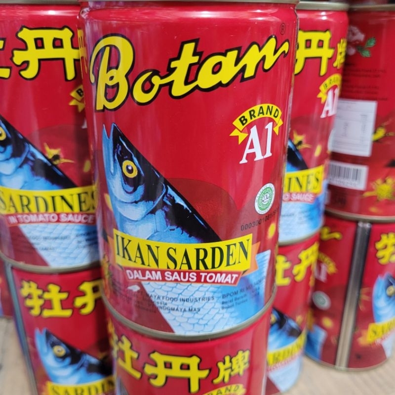 

Botan Sardines Saus Tomat 425g