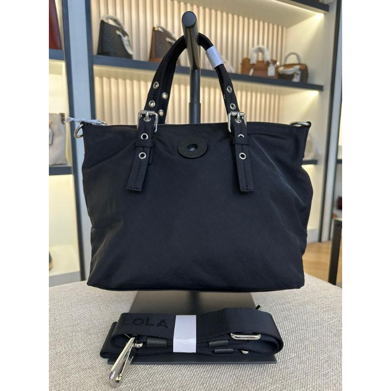 Ready B Y Lola shopper bag Medium Nylon Black - *ori*