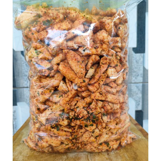 

Bestseller Basreng hah pedas daun jeruk 500gr