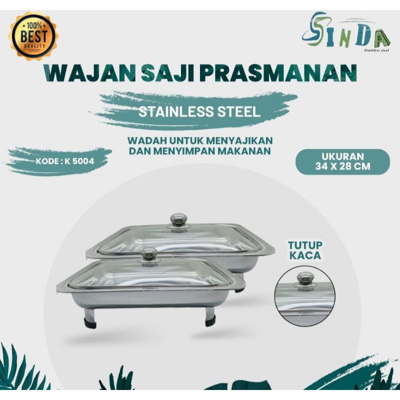 Fast food prasmanan tutup kaca