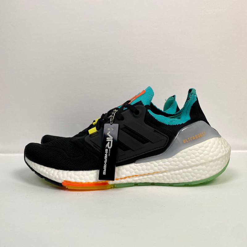 Adidas Ultraboost 22 Black Multicolor Premium Original