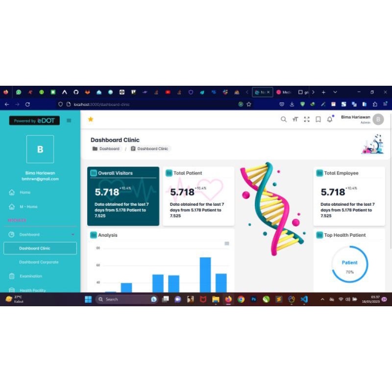 Jasa Pembuatan aplikasi berbasis website dan webapp (Custom/Slicing)