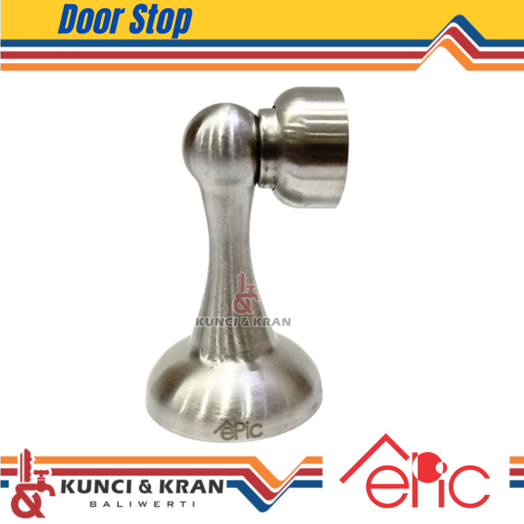 Door stop Epic 07 magnet pion stoper pintu rumah Penahan pintu Stainless steel