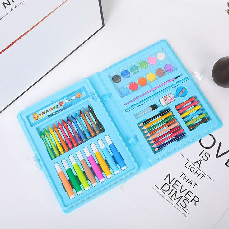 

Model Baru Crayon Set 68pcs / Krayon Mewarnai Anak 68pcs / Pensil Warna Set 68pcs