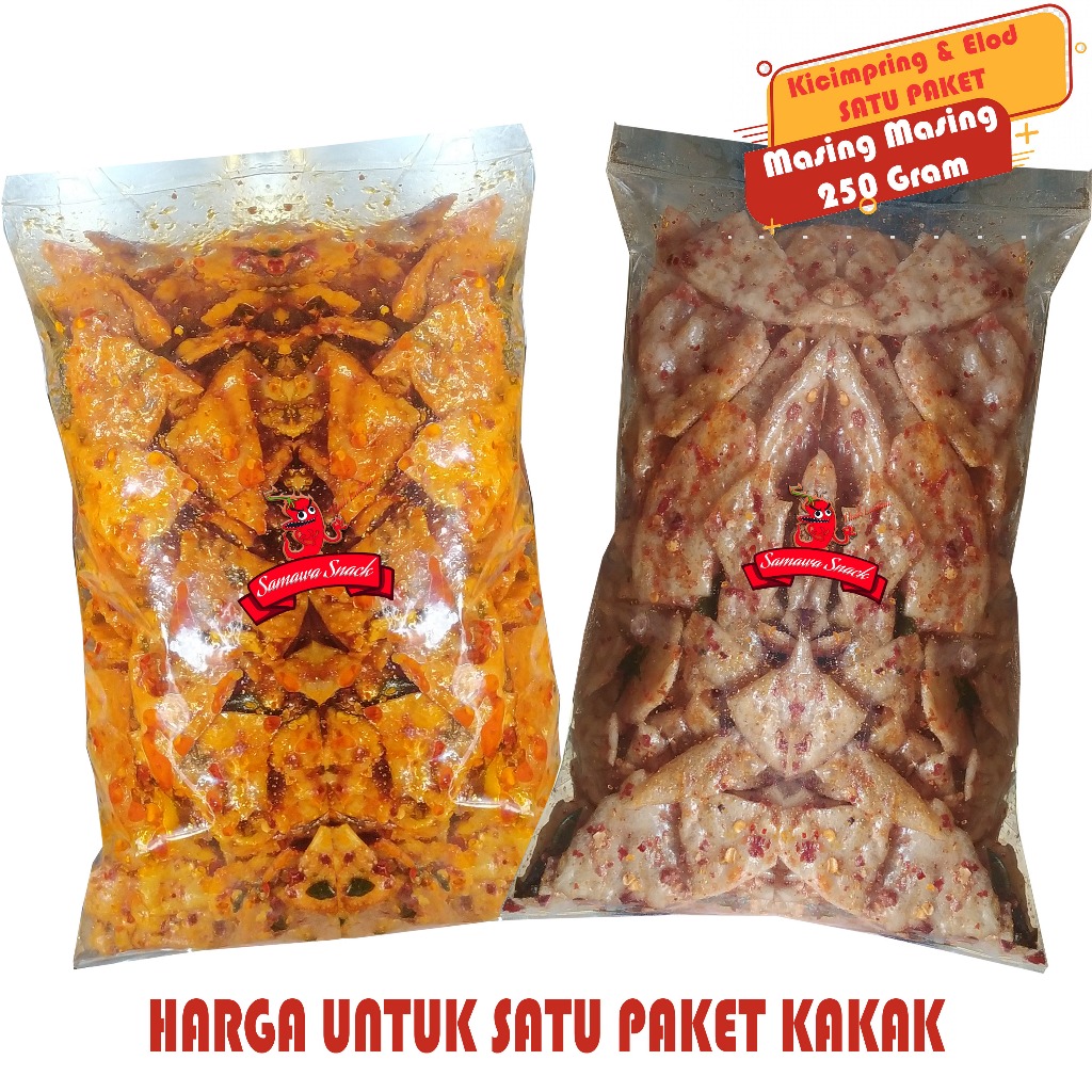 

Kicimpring dan Elod pedas daun jeruk SATU PAKET