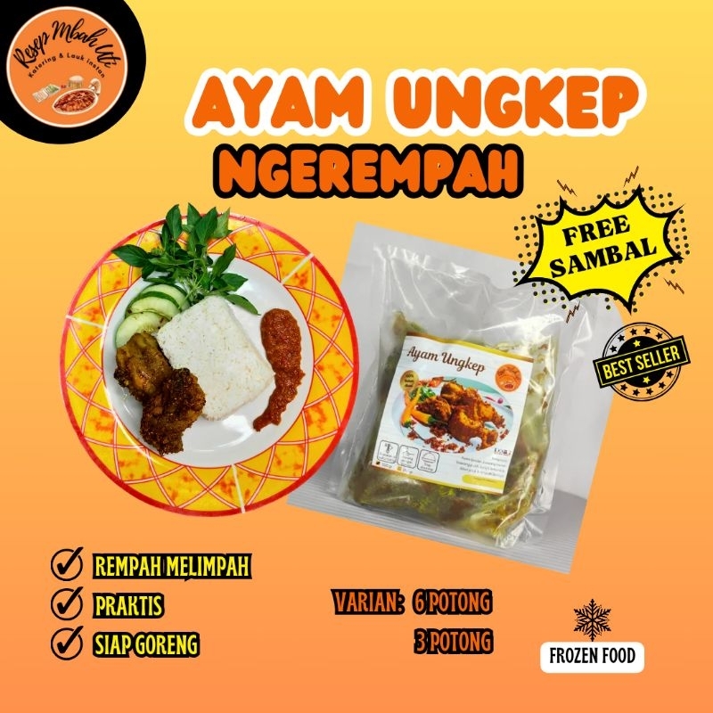 

RMU Ayam Ungkep Ngerempah Frozen ½ Ekor