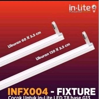 In- Lite Rumah Lampu TL T8 60cm