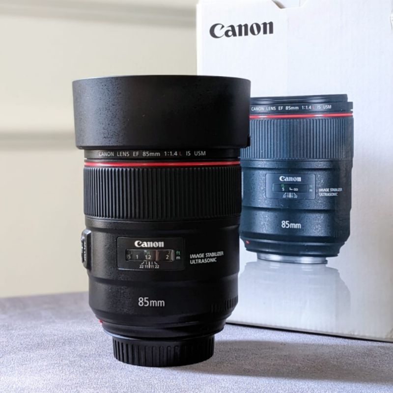 Lensa Canon L 85mm f1.4 is USM