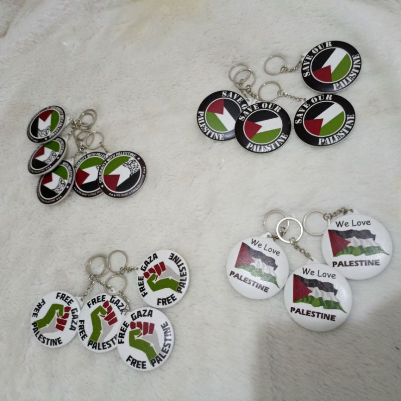 Gantungan Kunci Palestina/ Aksesoris Palestina/ Atribut Palestina/ Aksi Bela Palestina