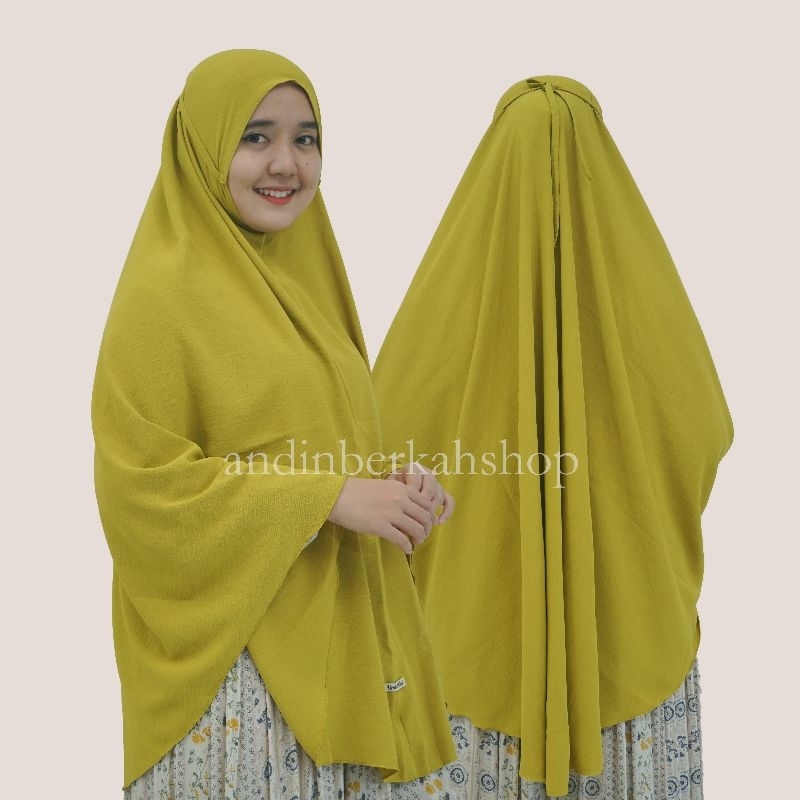 BERGO CRINKLE MARYAM JUMBO AIRFLOW XXXL /JILBAB BERGO CRINKLE MARYAM