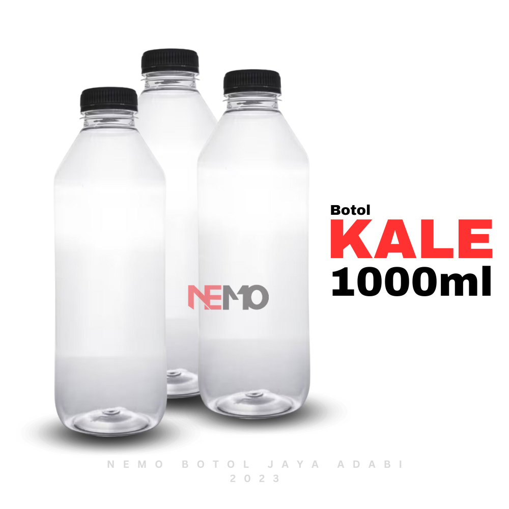 Borol Kale 1000ml 1 Liter | Botol Jus Botol Kopi | Pet 1000ml