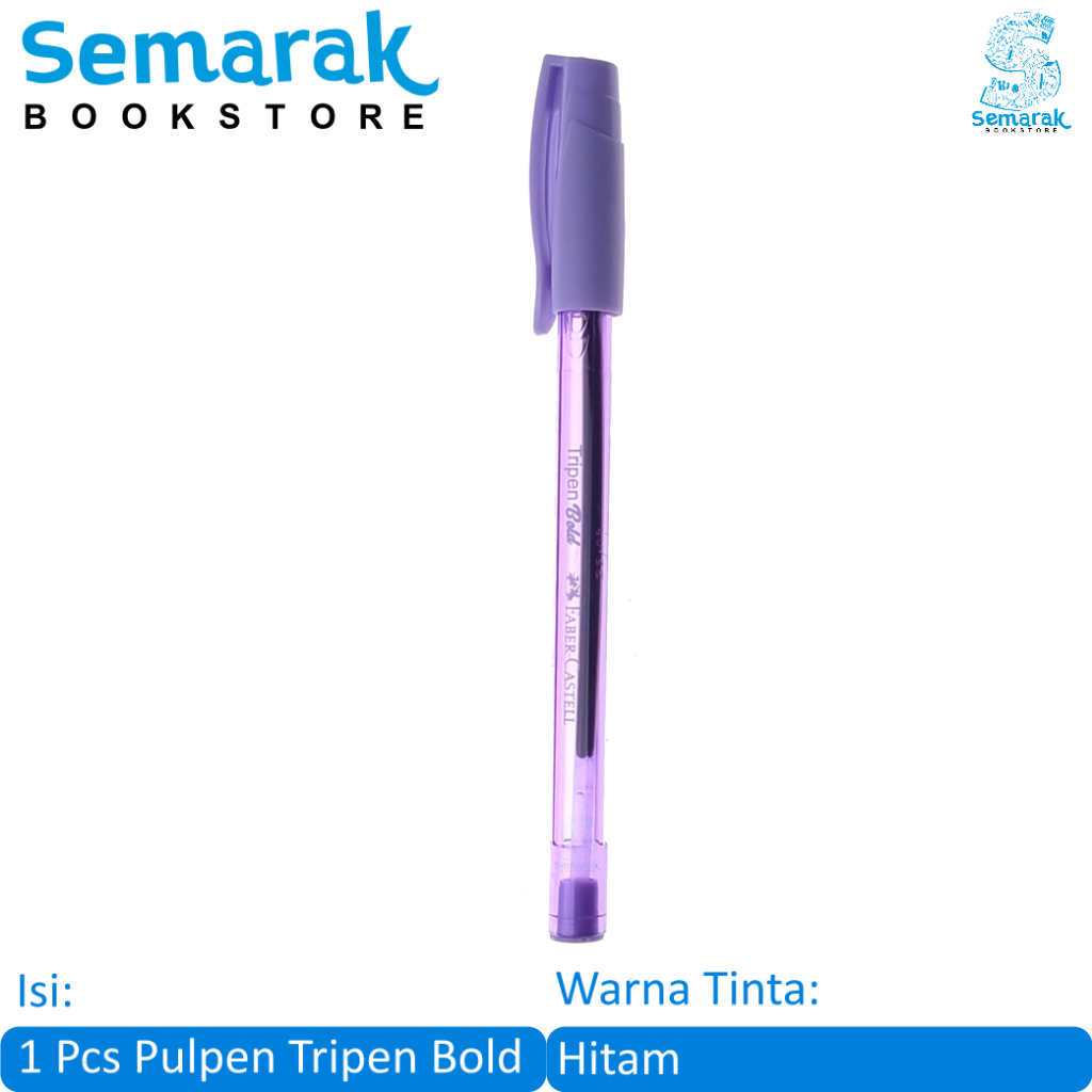 

Faber Castell Tripen Bold 1.0 - Hitam